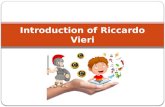 Introduction for Riccardo Vieri