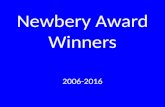 Newbery winners 2006.2016