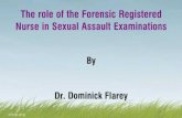 The role of the Forensic Registered Nurse in Sexual Assault Examinations