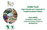 Briefing de Bruxelles 48: Edson Mpyisi "Nouvelles opportunités pour les jeunes dans les emplois agro-industriels en Afrique"
