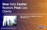 How Data Center Realtors Find Colo Clients (SlideShare)