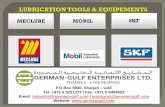 Lubrication Tools and Equipments - Germangulf.com