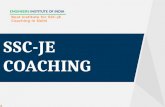 Best SSC-JE Coaching Classes In Delhi
