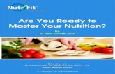 Are You Ready to Master Your Nutrition