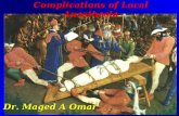 Dr. maged omar local anesthesia complications 4thy lec1
