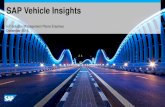 Sap Vehicle Insights short overview