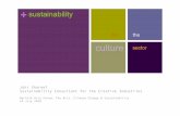 Practical Sustainability for the Culture Sector