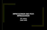 Art 100- Impressionism and Post-Impressionism