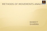 Methods of movements analysis