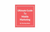 Business Guide To Mobile Marketing