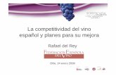 La competitividad del vino español y planes para su mejora