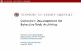 Collection Development for Selective Web Archiving