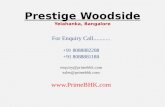 Prestige woodside, yelahanka, bangalore