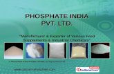 Mono Calcium Phosphate by Phosphate India Private Limited Udaipur