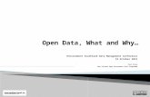 Open Data - Environment Southland Information Management Conference Oct 2015