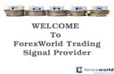 ForexWorld Trading Signal Provider