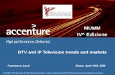 Dtv And Ip Television Trends And Markets