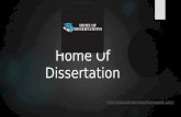 Home of dissertation
