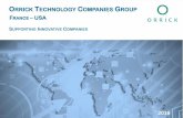 Orrick French US Tech Companies Group - Q1 2016