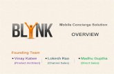 Blynk mobile concierge - Elevator Pitch to Investors