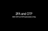 2FA and OTP