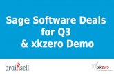 Sage Software Deals In Quarter 3