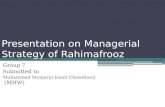 Rahimafrooz-Management-Porters Five forces
