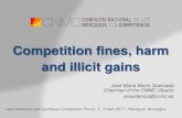 Competition fines, harm and illicit gains – J.M. Marín-Quemada, CNMC Spain – 2017 Latin American and Caribbean Competition Forum