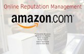 Amazon- Online Reputation Management- Case Study