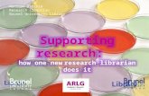 ARLG supporting researchers