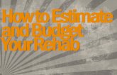 How to Estimate a Real Estate Rehab Project