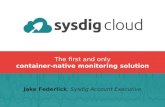 Sysdig Cloud Presentation 2