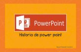 La Historia de PowerPoint de la paqueteria Office