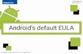 EULA for Android apps