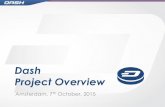 Dash Presentation - 7 October 2015 - Evan Duffield, Daniel Diaz, Robert Wiecko and Balázs Király
