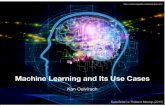 Machine Learning and its Use Cases (dsth Meetup#3)