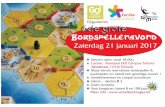 6de bordspellenavond op zaterdag 21 januari 2017 te Torhout