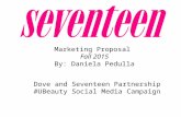 Dove and Seventeen Marketing Proposal Fall 2015