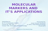 Molecular Marker and It's Applications