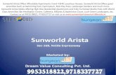 Sunworld Arista Noida Resale |9953518822, 9718337727 |Arista Noida 168 Noida Expressway
