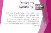 Desastres naturales Viky Morales