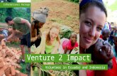 2016 Venture 2 Impact Volunteer Opportunities