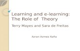 Learning and e learning: The Role of Theory