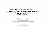 Big Data, Psychografics and Social Media Advertising - Alessandro Sisti