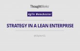 Strategy in a Lean Enterprise
