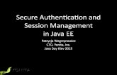 Secure Authentication and Session Management in Java EE