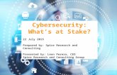 220715_Cybersecurity: What's at stake?