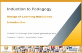 SYNERGY Induction to Pedagogy Programme - Designing Learning Resources (ENGLISH)