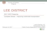 Lee District 2017 VDOT Repaving