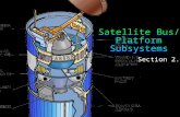 Satellite Bus Platform Subsystems